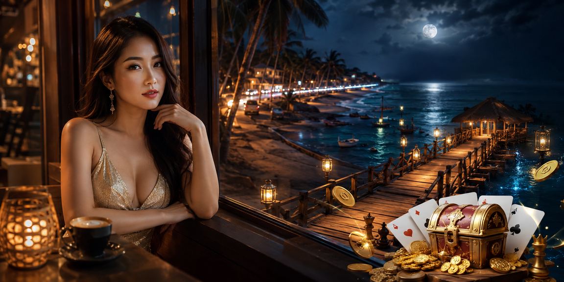 Game bài trực tuyến cho người dùng Việt Không gian Mũi Né minh họa game bài trực tuyến trong buổi tối thư giãn